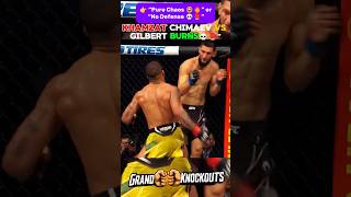 KHAMZAT CHIMAEV VS GILBERT BURNS 💯💥#boxing