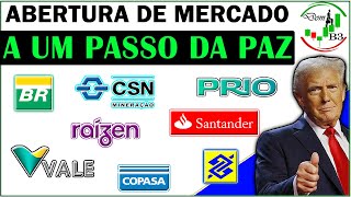 ABERTURA DE MERCADO QUE AÇÕES COMPRAR AGORA #bbas3 #irbr3 #raiz4 #vale3