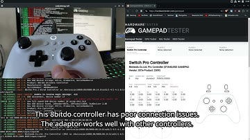 8bitdo Ultimate 2.4 Bluetooth Switch Mode (Wired)