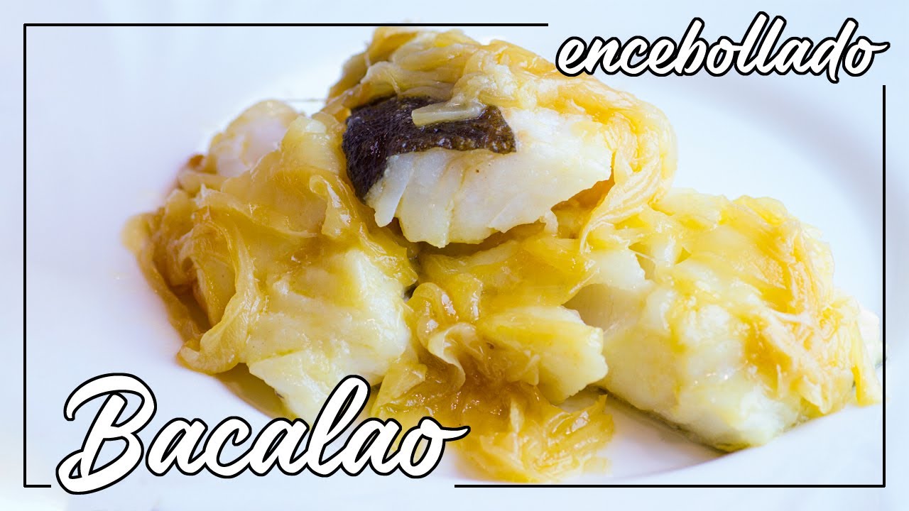 BACALAO ENCEBOLLADO receta ► Pescado encebollado recetas ✅
