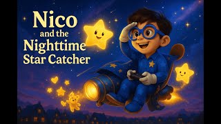 Nico and the Star Catcher Children's Story CGI Illustrations in 4k