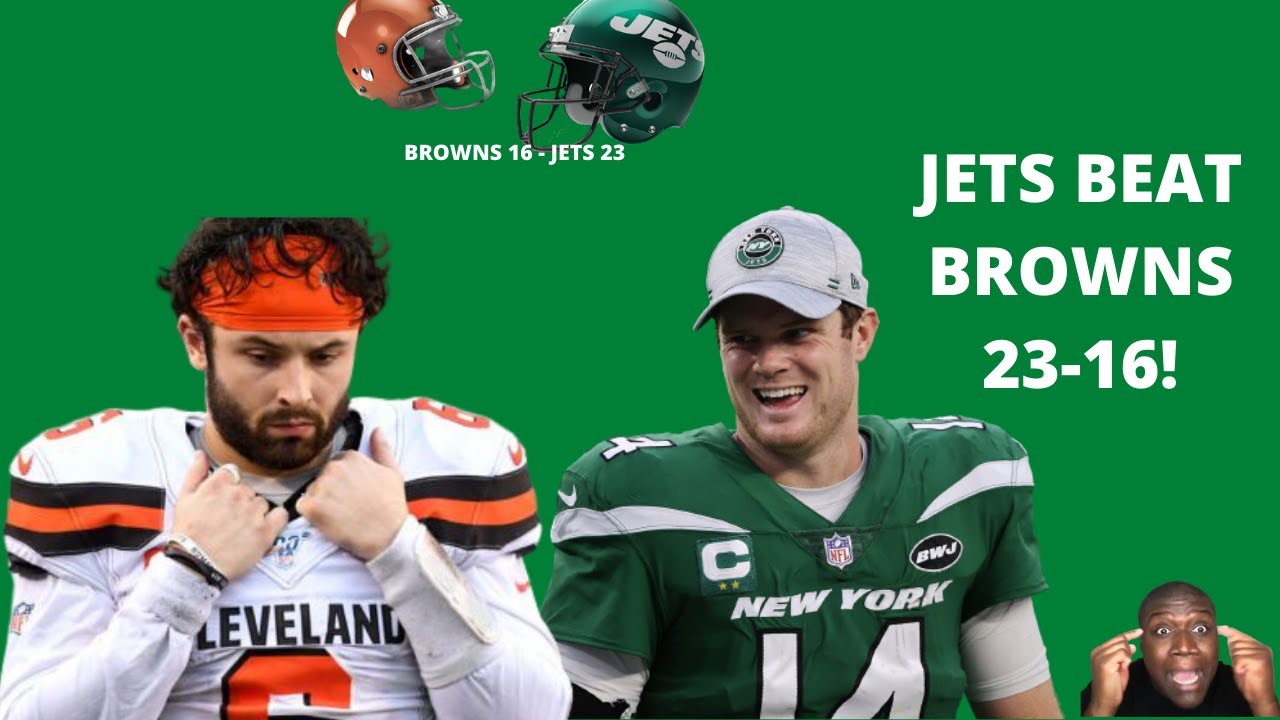 Jets beat the Browns 23-16