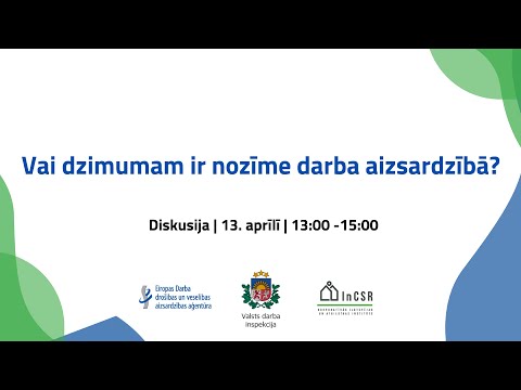 Vai dzimumam ir nozīme darba aizsardzībā?