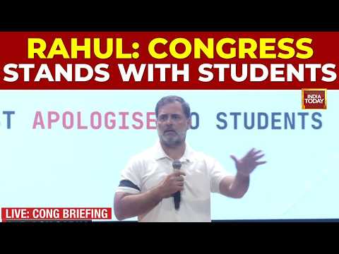 Congress Stands With Students: Rahul Gandhi Demands Action Over Police Action Against CJP Protesters