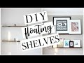 DIY FLOATING SHELVES | Easy + Affordable | Farmhouse Style DIY FLOATING SHELVES | Easy + Affordable | Farmhouse Style