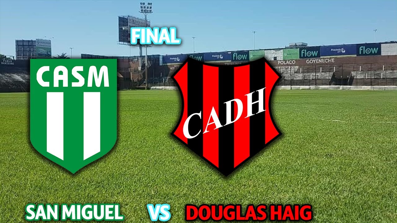 Primeiro a Marcar/Sofrer: Douglas Haig x San Miguel - 12/12/2023