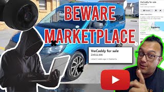 🚨 Marketplace Scams Alert 🚨Don’t fall for “too good to be true” car deals!