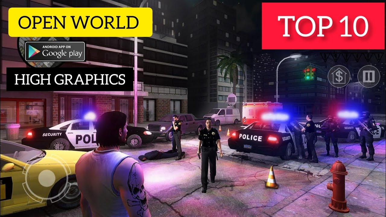 Top 10 Open World Games For Android 2023 | Ultra High Graphics | - YouTube