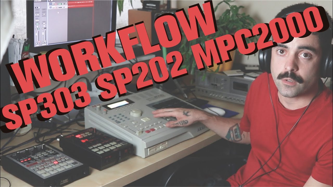 My workflow making a sampled Lofi beat on SP-202, MPC2000 & SP-303