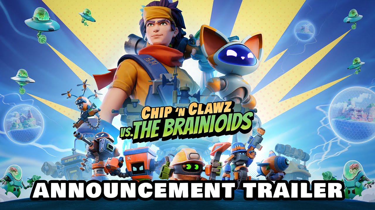 Arc & Snapshot Games presentan Chip 'n' Clawz vs. The Brainioids, ideado por el creador de X-COM