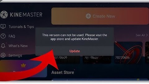 Kinemaster Update Problem 2022 | How To Fix Kinemaster Update Problem