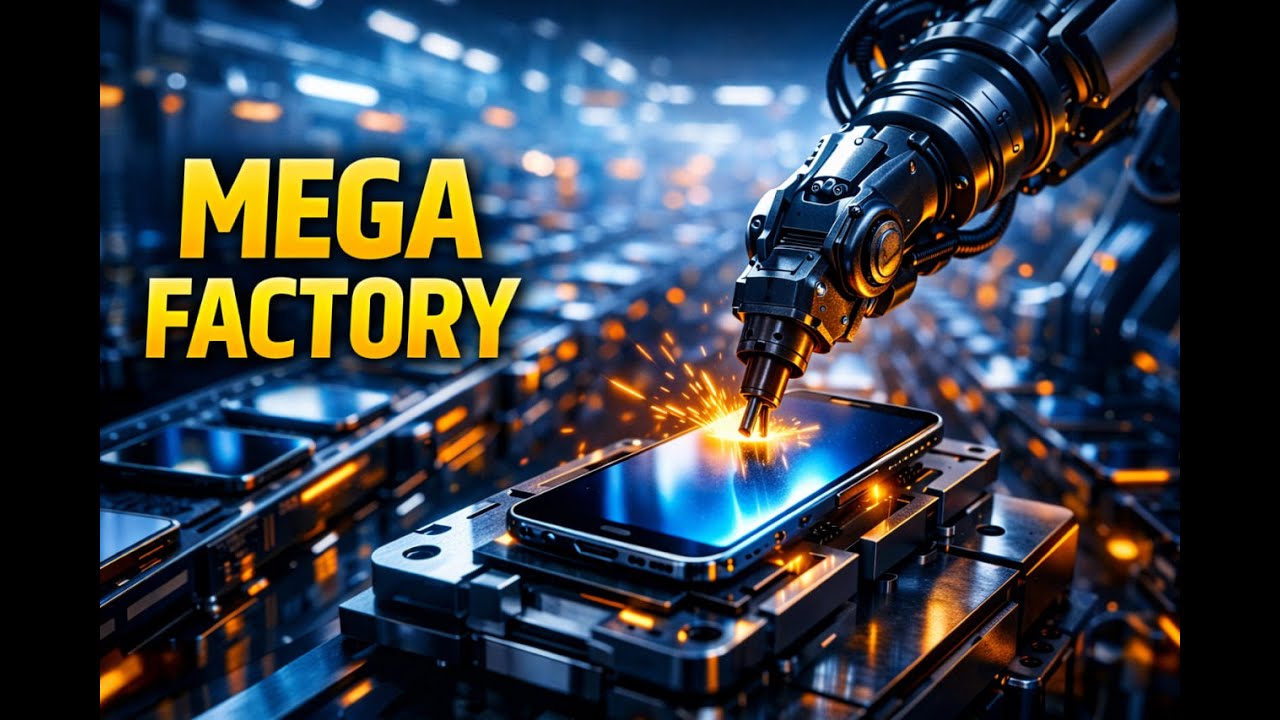 How Millions of Smartphones Are Assembled Every Day | Mega Factory