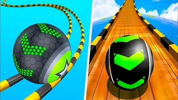 Going Balls | Rolling Ball Sky Escape - Gameplay SpeedRun Android,iOS - NEW APK UPDATE Best Games