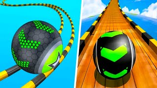 Going Balls | Rolling Ball Sky Escape - Gameplay SpeedRun Android,iOS - NEW APK UPDATE Best Games screenshot 4