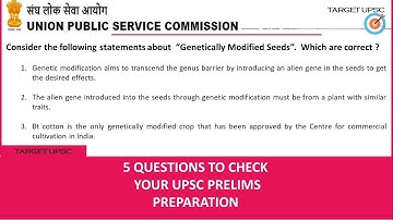 19th June 2021 Mock Questions for UPSC Prelims | Useful for all Competitive Exams