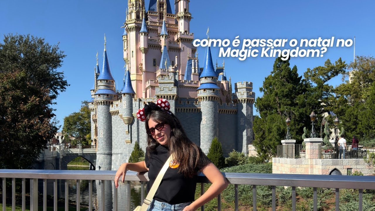 MAGIC KINGDOM VLOG | Passando o natal no Magic Kingdom (24/12/2025) 🎄💫🏰💕