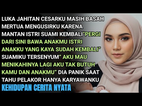 LUKA JAHITAN CAESARKU MASIH BASAH MERTUA\u0026SUAMI USIR AKU DEMI MANTAN ISTRI DULU SELINGKUH KINI BALIK