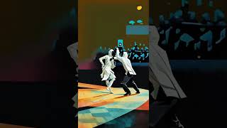 Their faces are masked, but their movement is unmistakable. Take a guess—who are they?