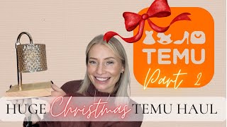 MY TEMU CHRISTMAS HAUL PART 2! | WHATS WORTH BUYING?