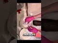 Chocolate-Strawberry cookie, yum, tastes like Neapolitan ice cream