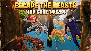 ESCAPE THE BEASTS MAP CODE 149264   #bgmiparkour #wow #parkour  screenshot 3