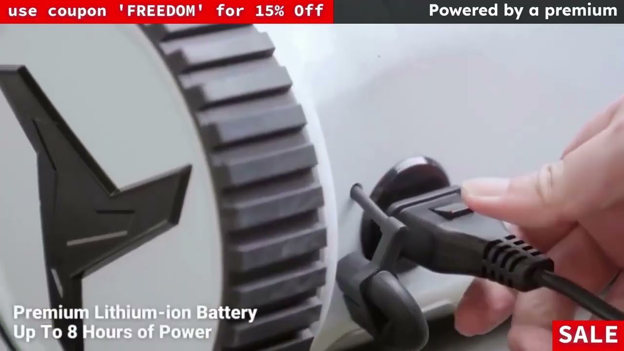 Use coupon code 'FREEDOM' for 15% off Madimack GT Freedom Robotic Pool Cleaner