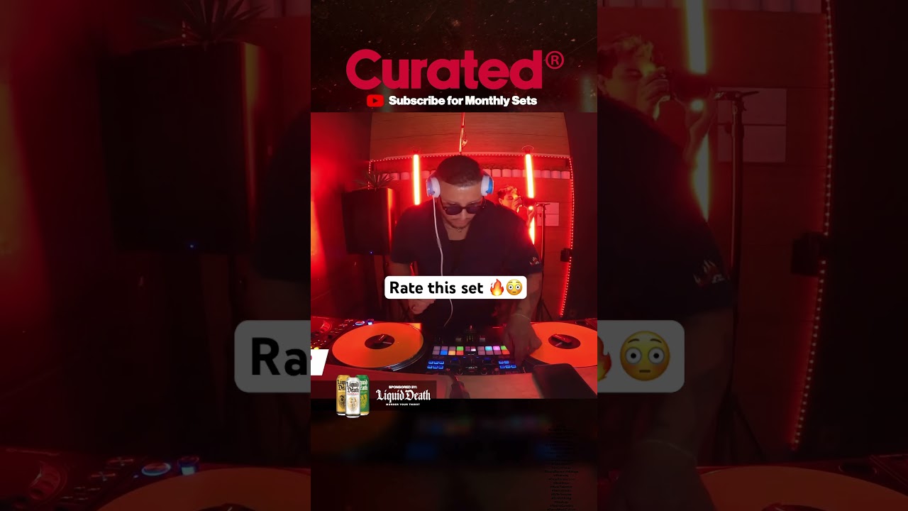 LIVE DJ set at Curated 🔥 