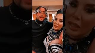 #Bad Bunny ❌ Ivi Queen "sorprenden a todos sus fans juntos ☺