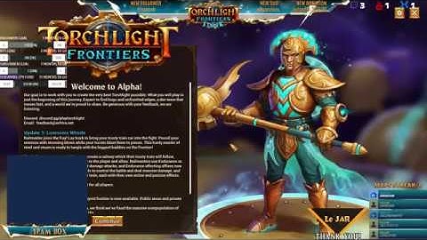 Torchlight Frontiers Alpha 3. Farming on lvl 100 "AoEmaster" (Railmaster) & lvl 100 Dusk Mage.