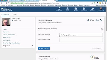 One Time Setup : 3. Link Docusign & ZipForm to Transaction Rooms
