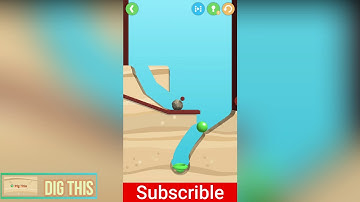 Dig This 1 1-4  Dig This Game Levels Solucoes level 1 1-4