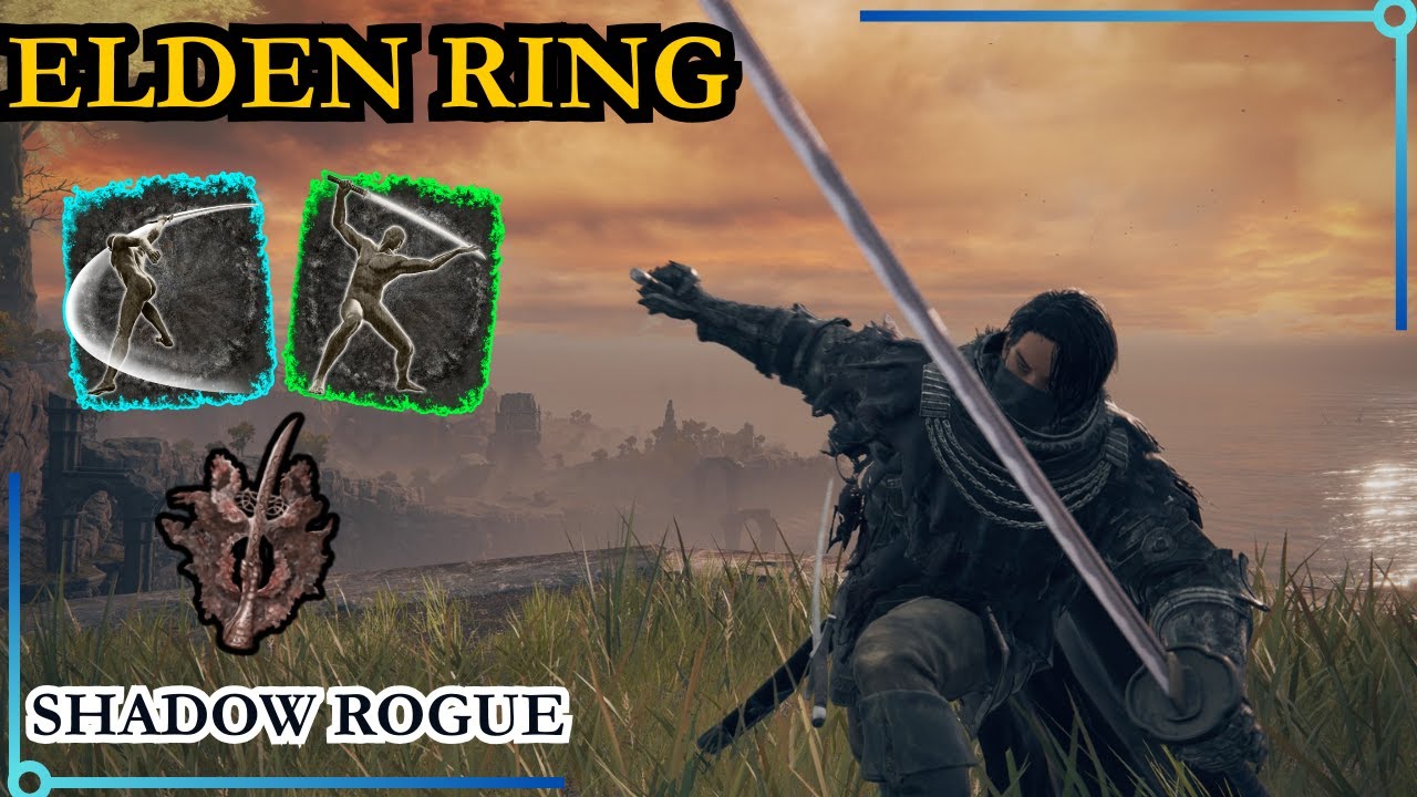 Shadow Rogue Roc ELDEN RING - Shadow Rogue Build Guide VS ALL Remembrances - YouTube