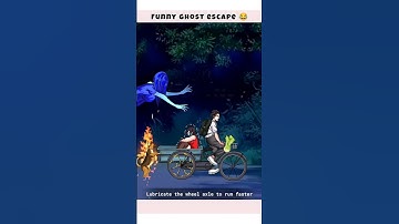 Funny ghost escape: HideMyproof 😍 Android X iOS #shorts