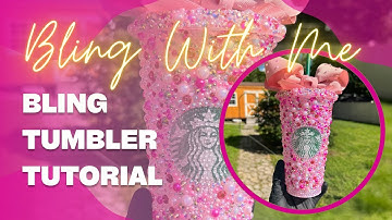BLING MY WAY: Starbucks Cup | Bling Cup | Easy DIY 💖✨