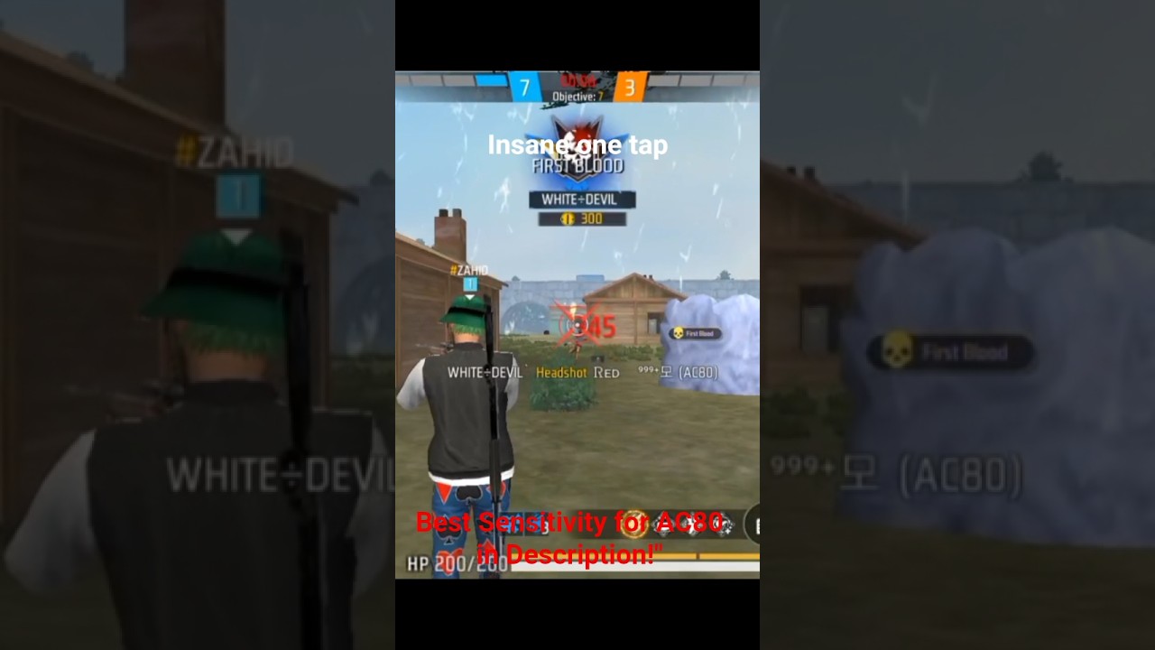 AC80 = One Tap Cheat Code? 😱 | Only Red Numbers 🔴