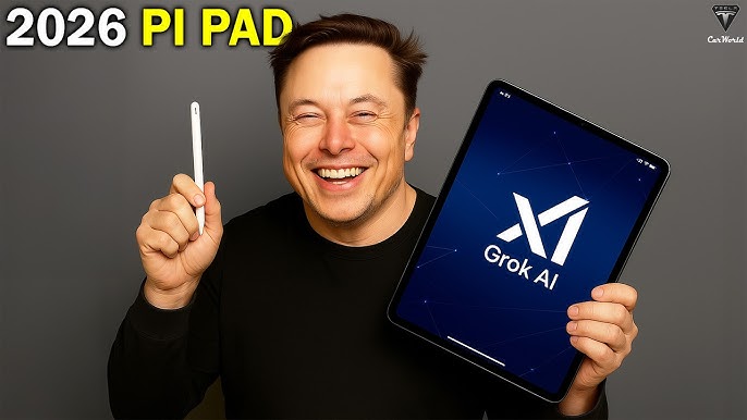 2026 Tesla Pi Tablet XOS $299 Finally HERE! ELon Musk " This Is Ipad Killer" For 2 INSANE Features!