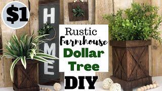 Dollar Tree DIY Rustic Farmhouse 2020