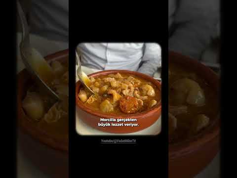Madrid'de yediğim bu dana işkembenin lezzet derinliği gerçekten tarif edilemez.