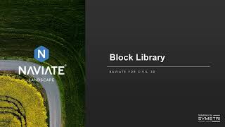 Naviate Civil 3D - Block Library