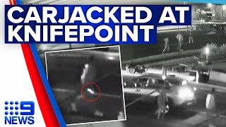 Teenage boys in custody following alleged car-jacking on the Gold Coast | 9 News Australia
