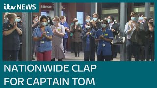 Captain Sir Tom Moore commemorated with a nationwide clap | ITV News