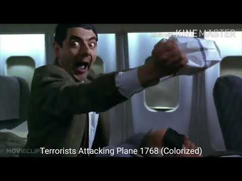 Mr Bean Bombs a Plane (meme)
