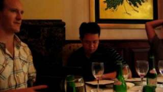 Ben Baljic's Farewell Dinner at Lawry's Ribs, Singapore - 29 May 2004