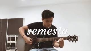 SEMESTA - GANGGA KUSUMA || LAGU ROMANTIS || SONG WITH LYRICS || PACAR AWKARIN
