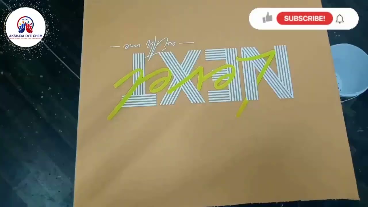 TEXTILE SCREEN PRINTING INKS SILICONE HYDENSITY AND GLOSSY PRINT