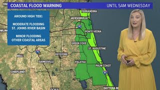 Less rain today, but watching the high tides (Local Weather Update 12pm Tue 9/17/24)