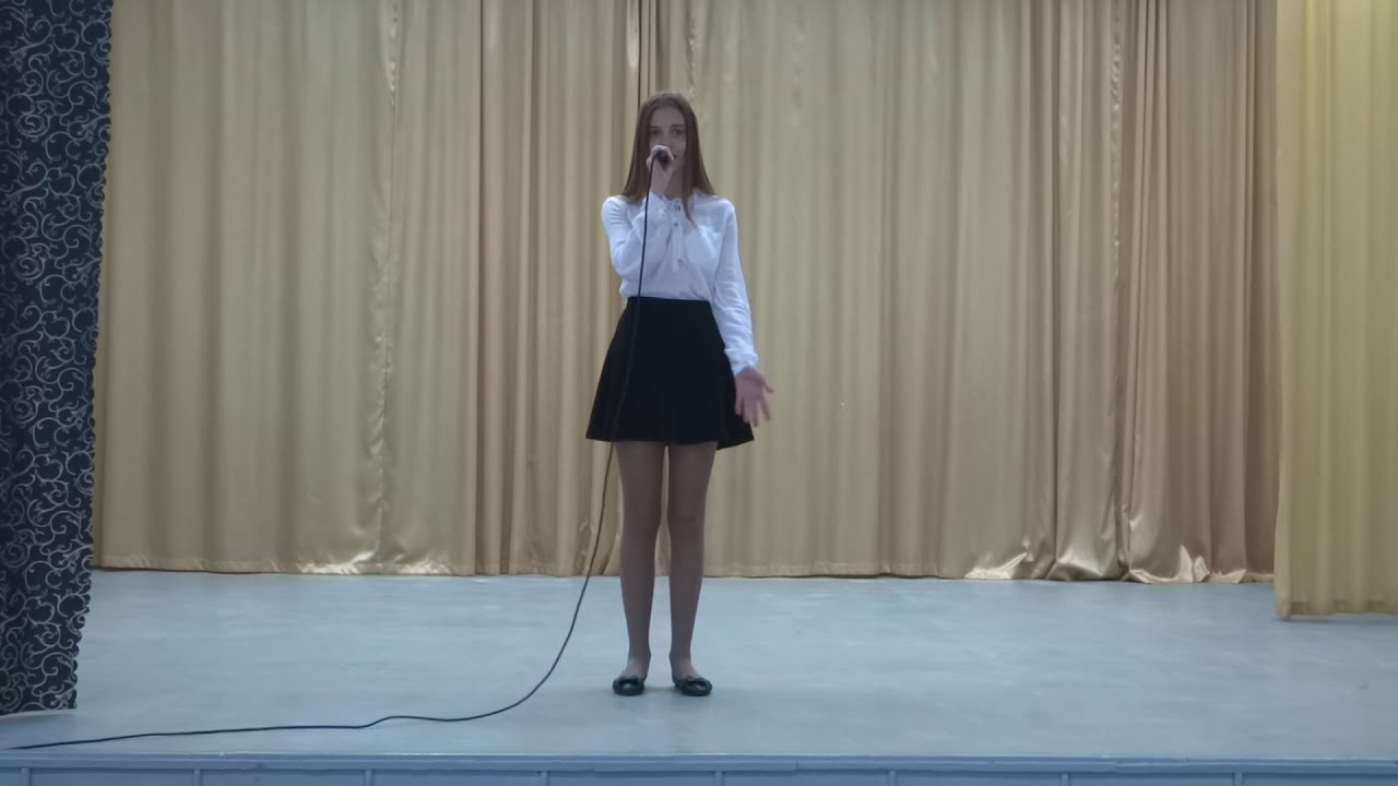 Вишнякова Екатерина - «Школьный блюз» - YouTube