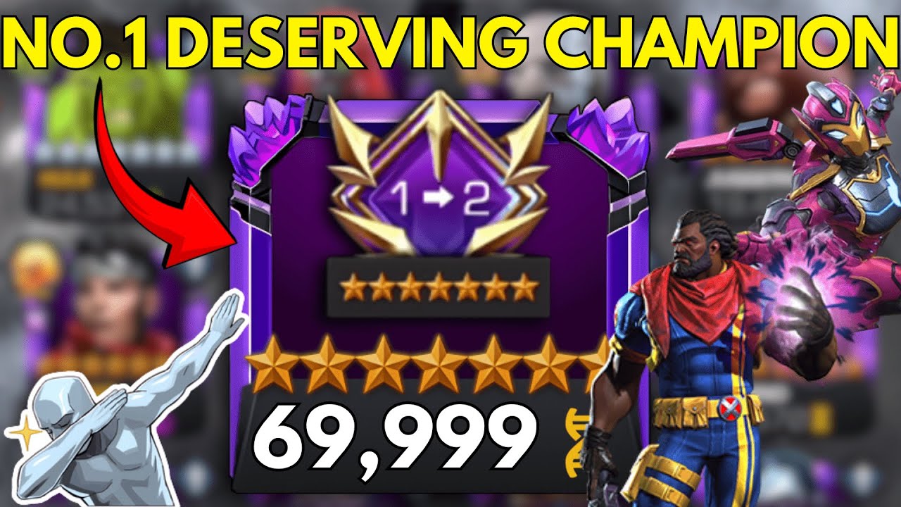 BEST CHAMPION TO USE SAGA RANK UP GEM | MARVEL CONTEST OF CHAMPIONS