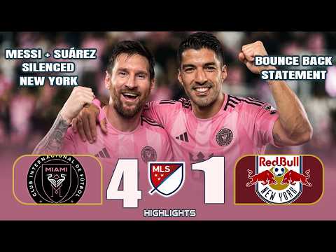 Messi Leads EPIC Bounce-Back Win | Inter Miami vs NY Red Bulls | Full Match Highlights