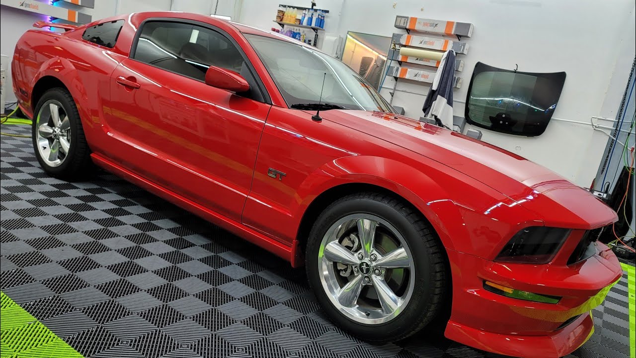 35% Mustang Window Tint